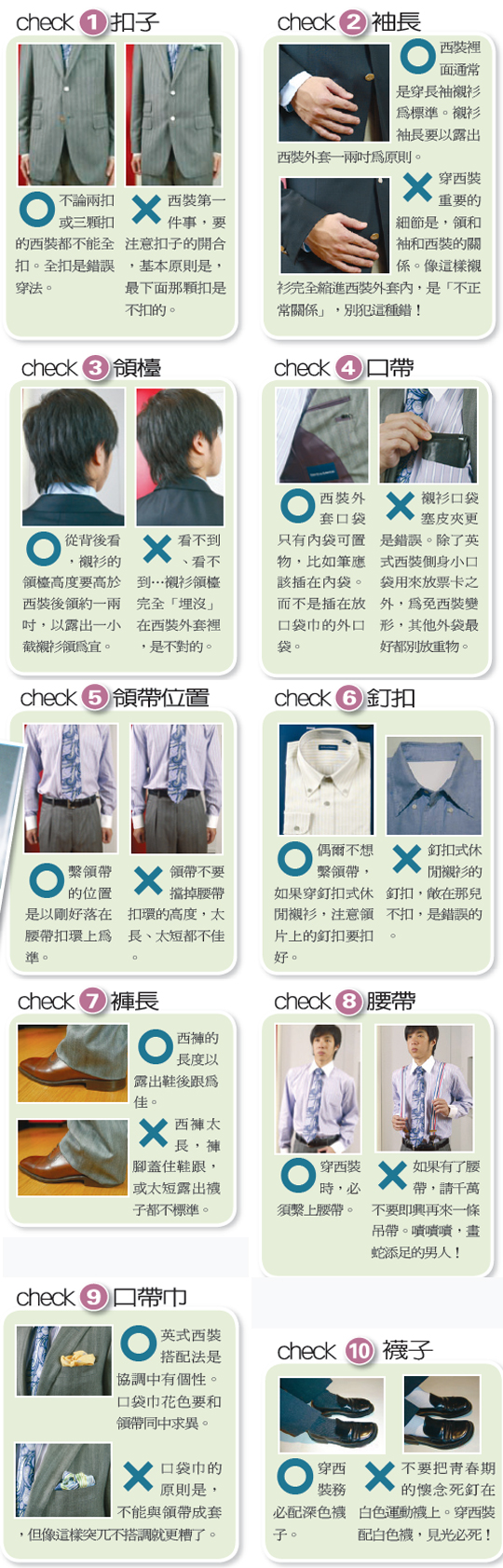 教你如何穿西裝